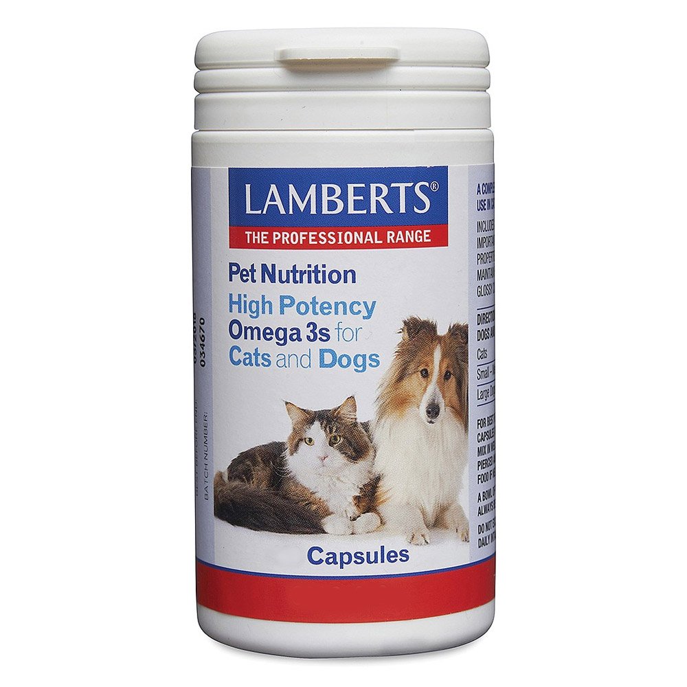 Lamberts High Potency Omega 3s for Dogs and Cats