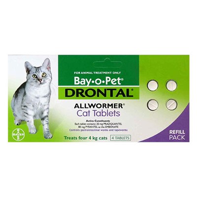 Drontal for Cats up to 8.8lbs