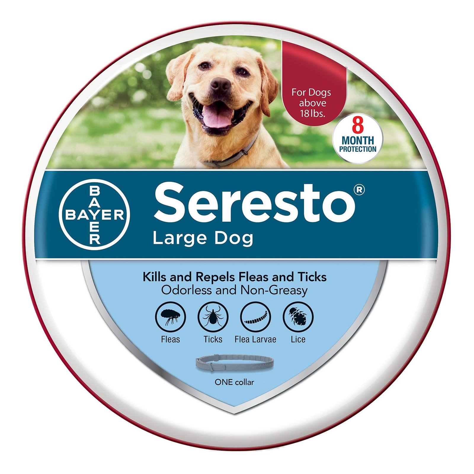 Seresto Collar For Large Dogs over 18lbs - 27.5 inch (70 cm)