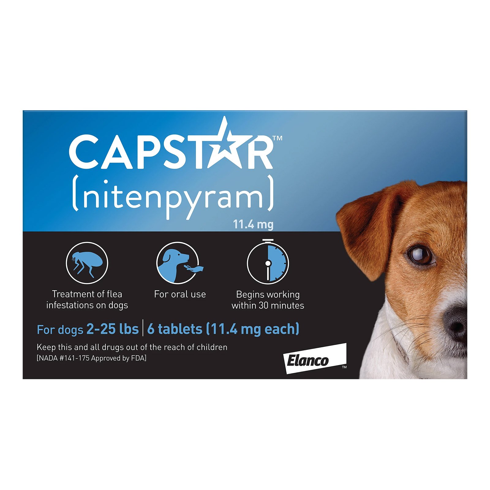 Capstar Blue for Small Dogs 2 - 25 lbs