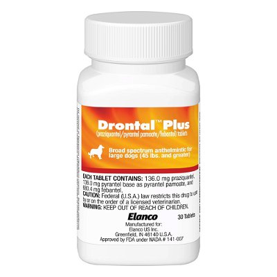 Drontal Plus for Large Dogs 10 - 35 kg