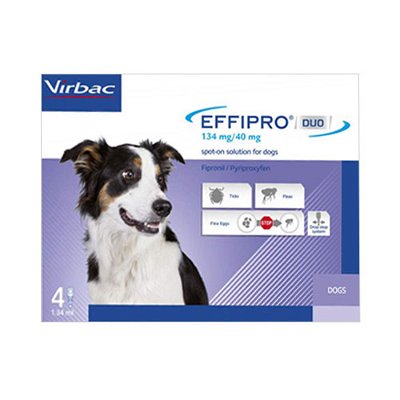 Effipro DUO Spot On For Medium Dogs 23 to 44 lbs.