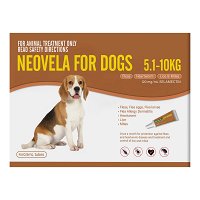 Neovela (Selamectin) Spot-On for Small Dogs 11 to 22lbs (Brown)