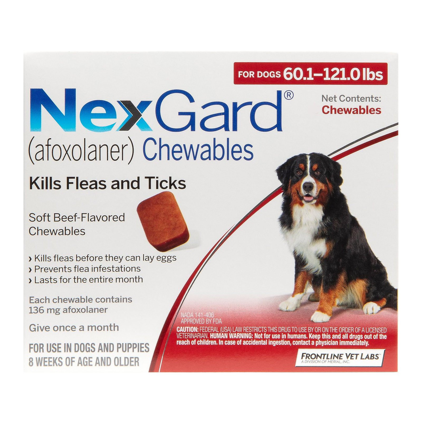 Nexgard Chewables Large Dog
