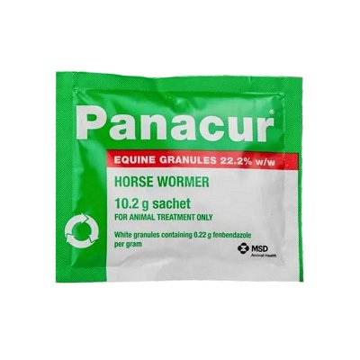 Panacur Equine Granules Single Sachet 10gm
