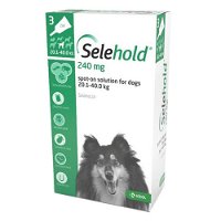 Selehold (Selamectin) For Large Dogs 44-88lbs (Green) 240mg/2.0ml