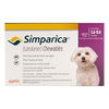 Simparica Chewables for Dogs 5.6-11 lbs (Purple)