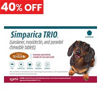 Simparica TRIO for Dogs 11.1-22 lbs (Caramel)