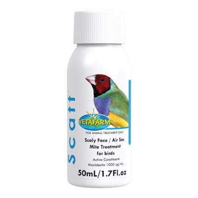 Vetafarm Scatt Scaly Face & Air Sac Mite Liquid Treatment for Birds