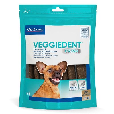 VeggieDent Dental Chews for Extra Small Dogs
