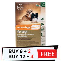 Advantage Multi (Advocate) Small Dogs 3-9 lbs (Green)
