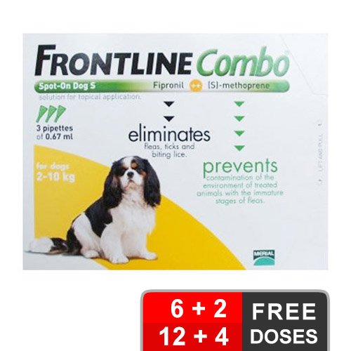 Frontline Plus (Known as Combo) for Dogs
