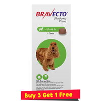 Bravecto for Medium Dogs 22- 44 lbs (Green)