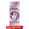 Bravecto Plus for Large Cats 500 mg (13.75 to 27.5 lbs) Purple