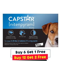 Capstar for Small Dogs 2 - 25 lbs (Blue)