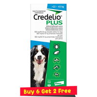 Credelio Plus For Extra Large Dog 22-45kg (Blue)