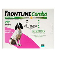 Frontline Plus (Known as Combo) for Large Dogs 45-88 lbs (Purple)