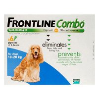 Frontline Plus (Known as Combo) for Medium Dogs 23-44 lbs (Blue)