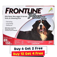 Frontline Plus for Extra Large Dogs over 89 lbs (Red)