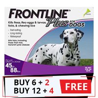 Frontline Plus for Large Dogs 45-88 lbs (Purple)
