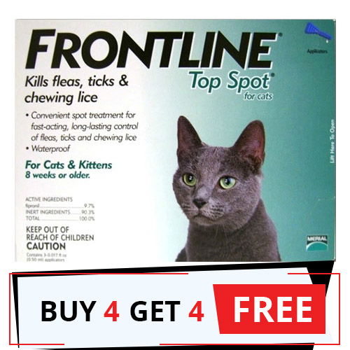 Frontline for clearance cats price