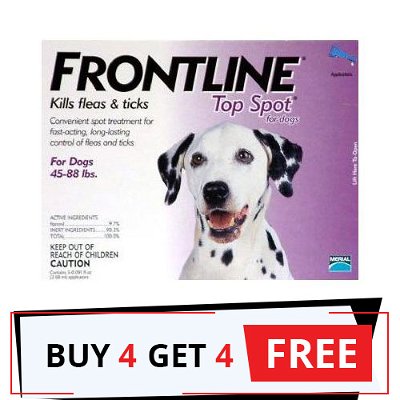 Frontline Top Spot Large Dogs 45-88lbs (Purple)