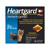 Heartgard Plus Chewables Small Dogs up to 25lbs (Blue)