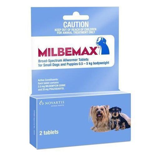 Milbemax Small Dogs Under 11 lbs.