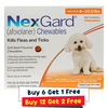 Nexgard Chewables for Small Dogs 4-10lbs (Orange) 11mg