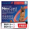 Nexgard Spectra Tab Xlarge Dog 66-132 lbs Red