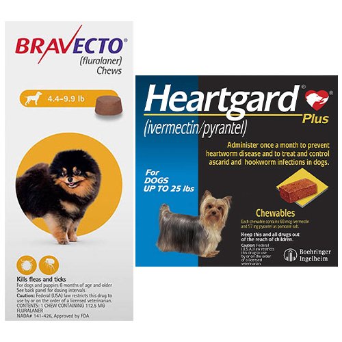 Bravecto & Heartgard Plus Combo