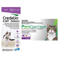 Credelio for Cats & Paragard Cat Combo