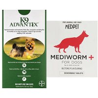 K9 Advantix & Mediworm Plus Combo