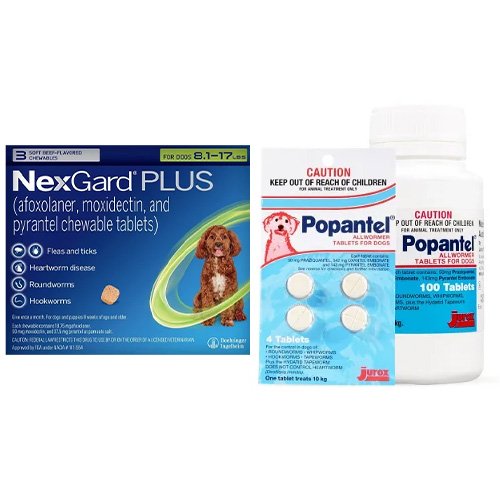 Nexgard Plus & Popantel  Combo