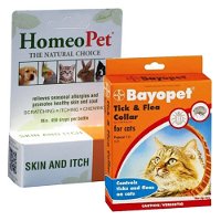 Bayopet & HomeoPet Skin and Itch Relief Combo