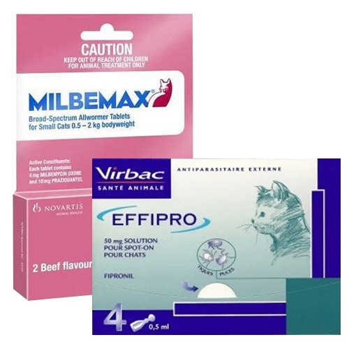 Effipro Spot-On & Milbemax Combo