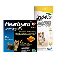 Heartgard Plus & Credelio Dogs Combo