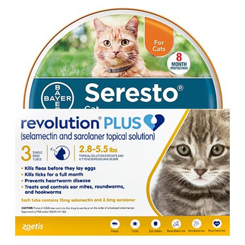 Revolution Plus & Seresto Cat Combo