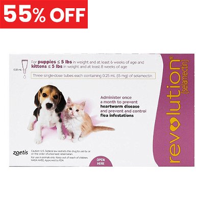 Revolution for Kittens / Puppies (Pink)