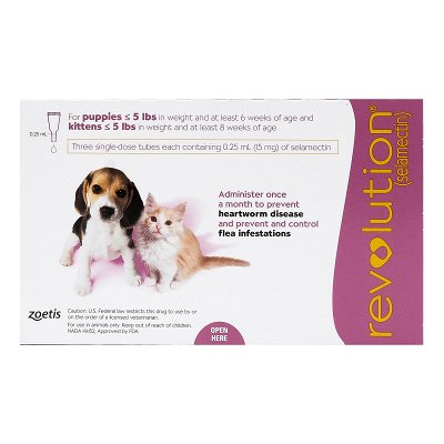 Revolution for Kittens / Puppies (Pink)