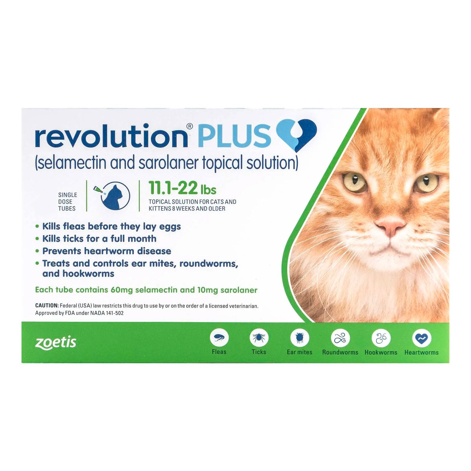 Revolution Plus for Cats Buy Revolution Plus FleaTick & Heartworm