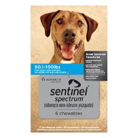 Sentinel Spectrum Blue for Dogs 50.1-100 lbs