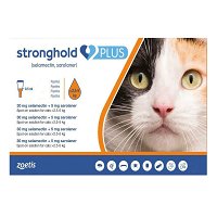 Stronghold Plus for Medium Cats 5.5-11lbs (2.5-5Kg) Orange