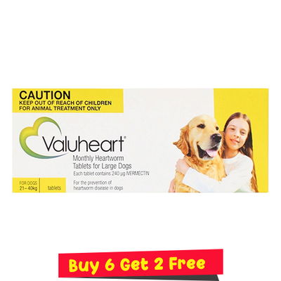 Valuheart For Large Dogs 45- 88 lbs (Gold)