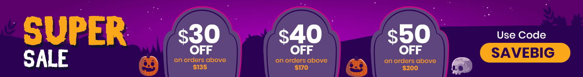 HALLOWEEN SUPER SALE!