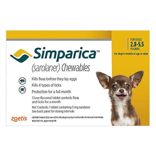 Simparica Chewables for Dog Supplies