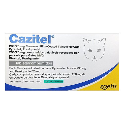 Cazitel Tablets for Cat Supplies
