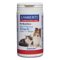 Lamberts High Potency Omega 3s For Dogs And Cats  120 Tablets