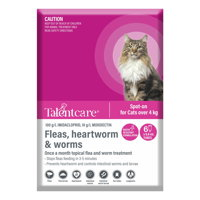 Talentcare Spot On Cat Flea & Worm Treatment