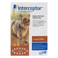 Interceptor For Extra Small Dogs 2-10 lbs (Brown)